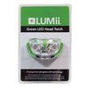 LUMii - LED Head Torch (Green)