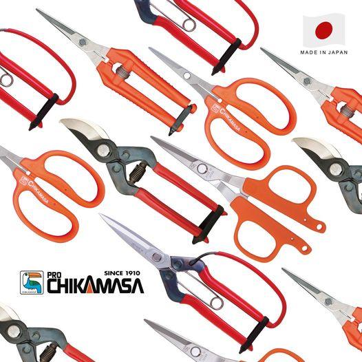 Chikamasa Scissors/ Pruners now available! - Homegro Depot
