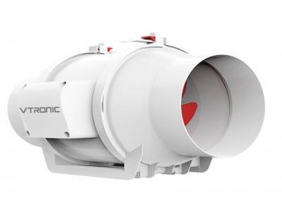 Keep your grow room or grow tent well ventilated with the Vtronic Mixed Flow Inline Duct Fan - Homegro Depot