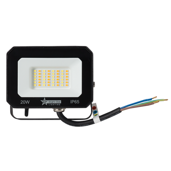 FL032 BLACK – 20 W LED Flood Light (IP65, 3-CCT)
