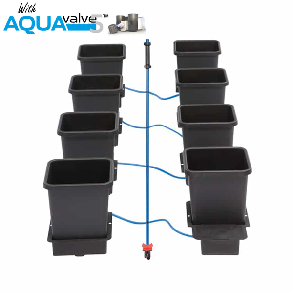 Autopot 8Pot System AQUAValve5 with 15L Pots without Tank
