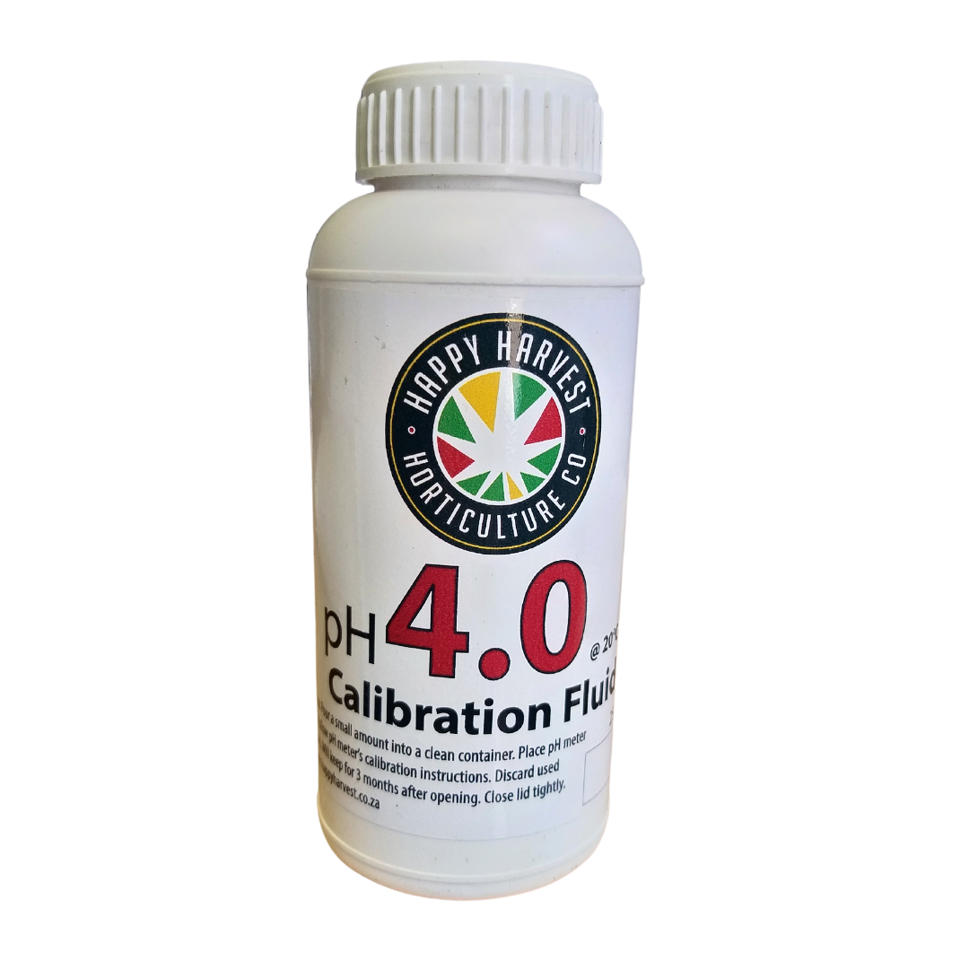 Happy Harvest calibration fluid pH 4.0