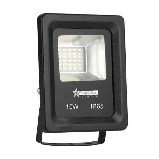 FL030 BLACK Outdoor LED Flood Light – 10 W Die-Cast Aluminium