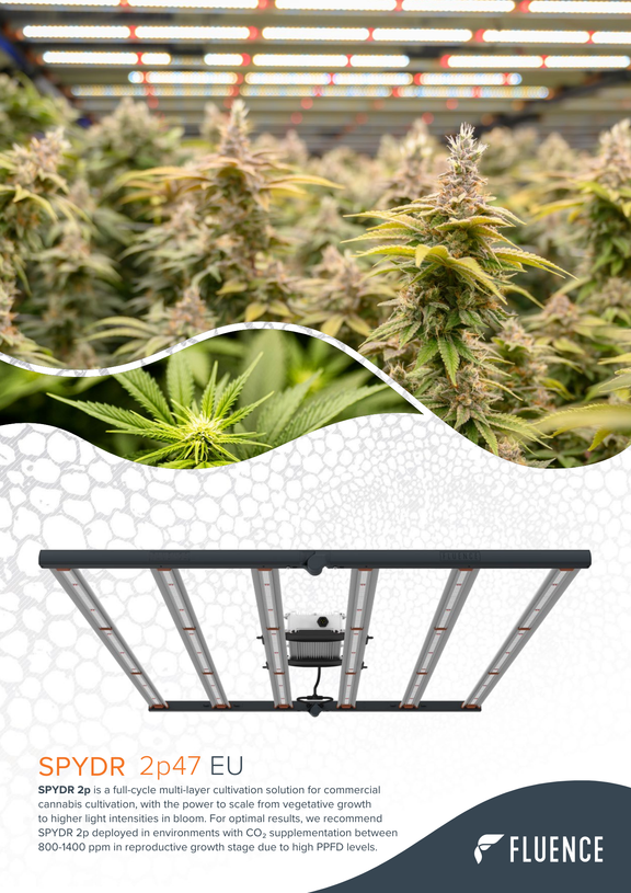 Fluence SPYDR 2P LED Grow Light Plant Grow Light | Homegro Depot