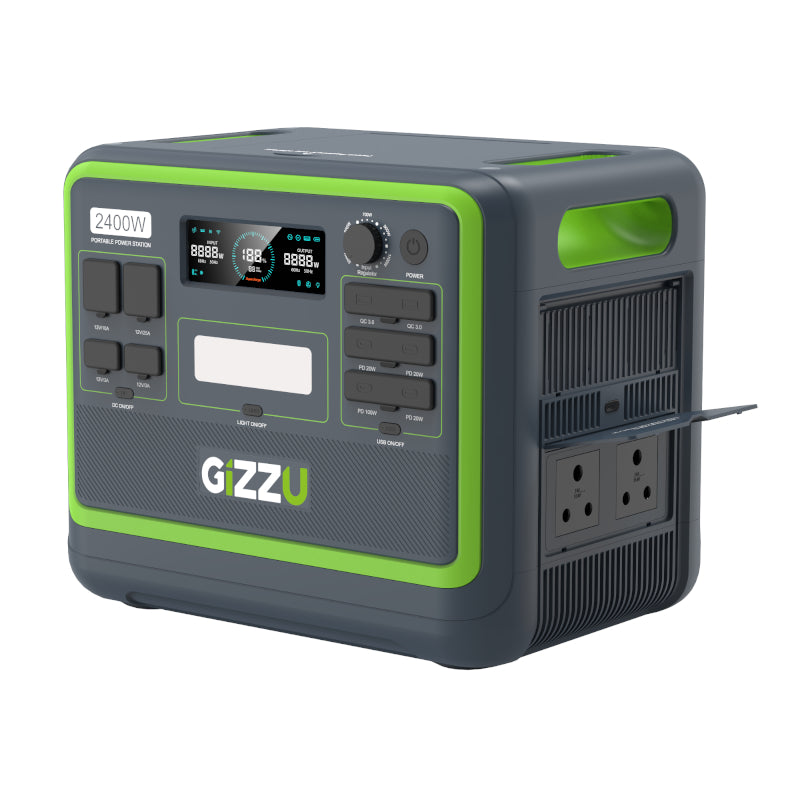 GIZZU HERO PRO 2048WH/2400W UPS FAST CHARGE