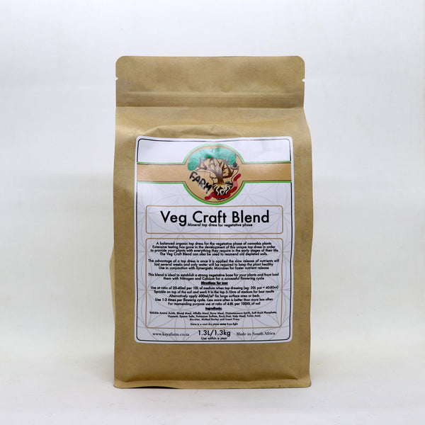 kaya farm veg craft blend dry amendment