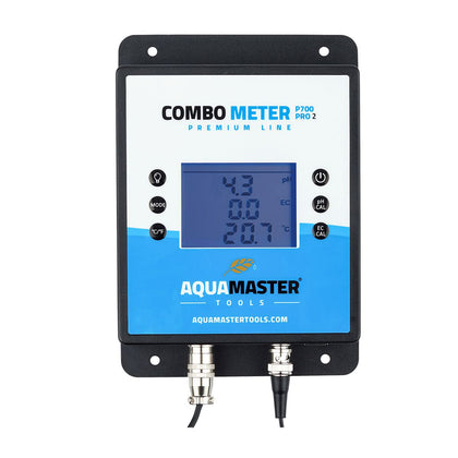 AquaMaster P700 Pro 2 Combo Meter - pH, EC, CF, PPM, temp