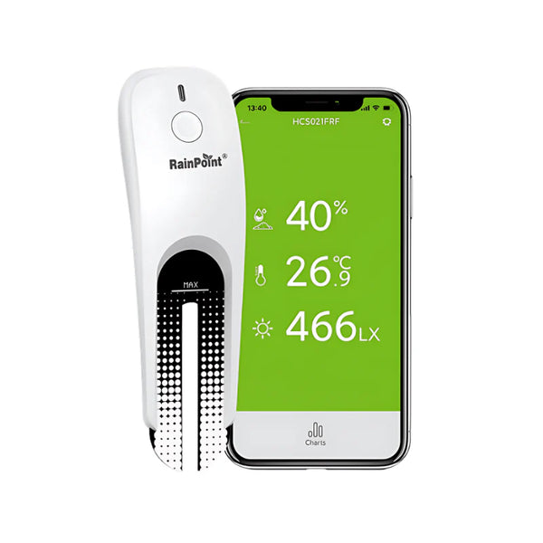RainPoint Smart 3‑in‑1 Soil Sensor