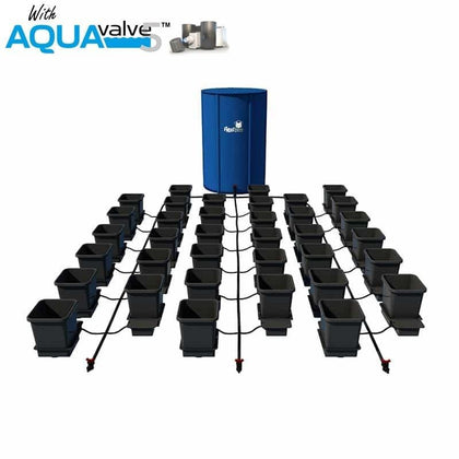 36Pot System AQUAValve5 with 15L Pots - Homegro Depot