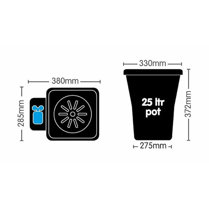 AQUAValve5 - 2Pot XL System - Homegro Depot