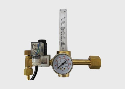 Carbon Dioxide Flow Meter (CO2) (Regulator) With Solenoid Valve - Homegro Depot