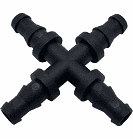 Cross Connector 9mm - Homegro Depot