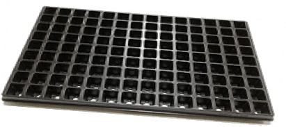 Jiffy Cavity Square Tray 30mm x126mm - 126 Cavity - Homegro Depot
