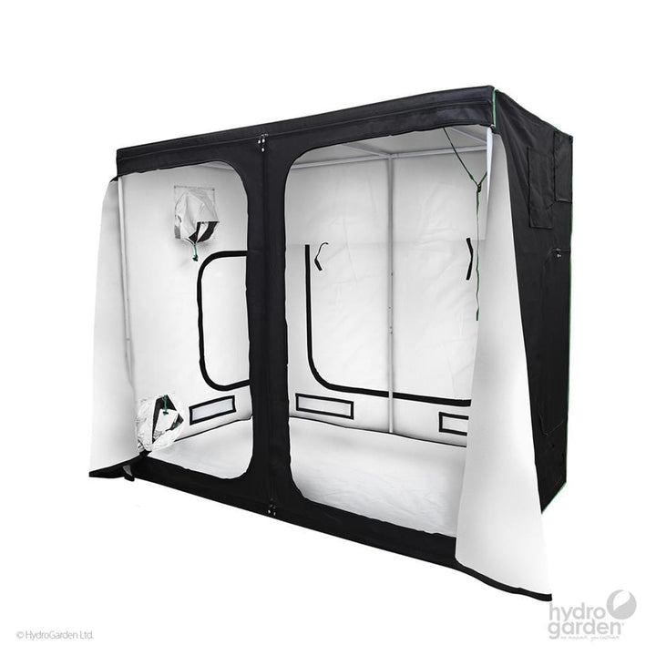 LightHouse WHITE 2.4m Tent - 2.4m x 1.2m x 2m - Homegro Depot