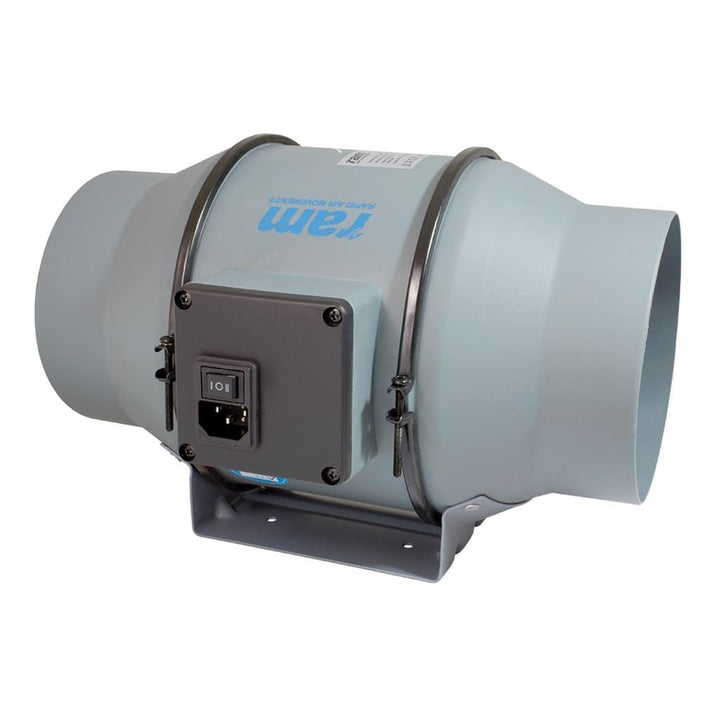 RAM Mixed-Flow Inline Fan - (150mm - 517m³/hr) - Homegro Depot