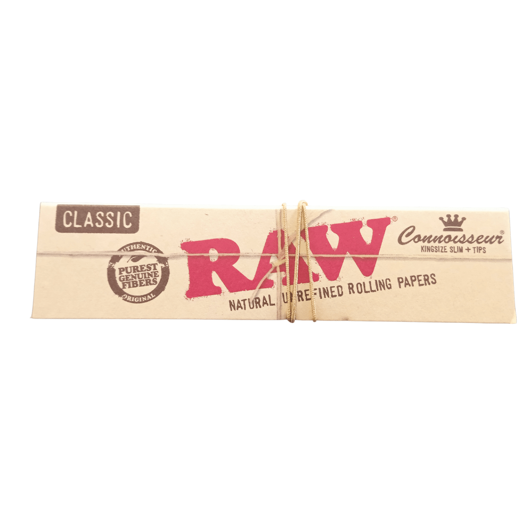 RAW King Size Rolling Paper + Tips