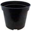 Round Black Plastic Plant Pots (15L - 65L)