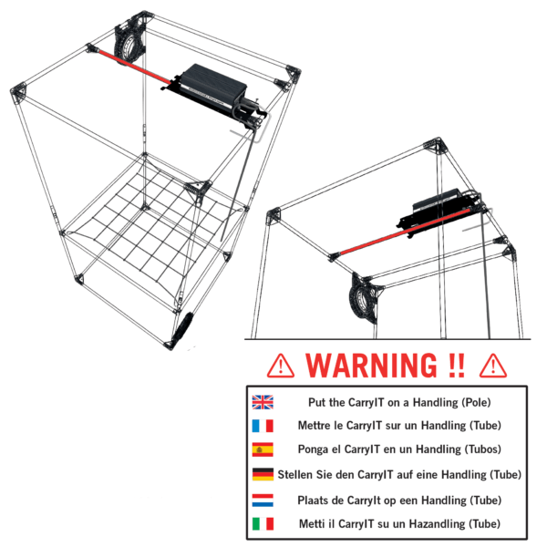 Secret Jardin CARRY IT Tent Ballast Support - Homegro Depot
