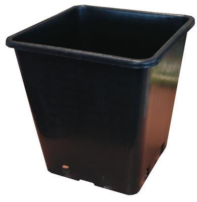square plastic pot 