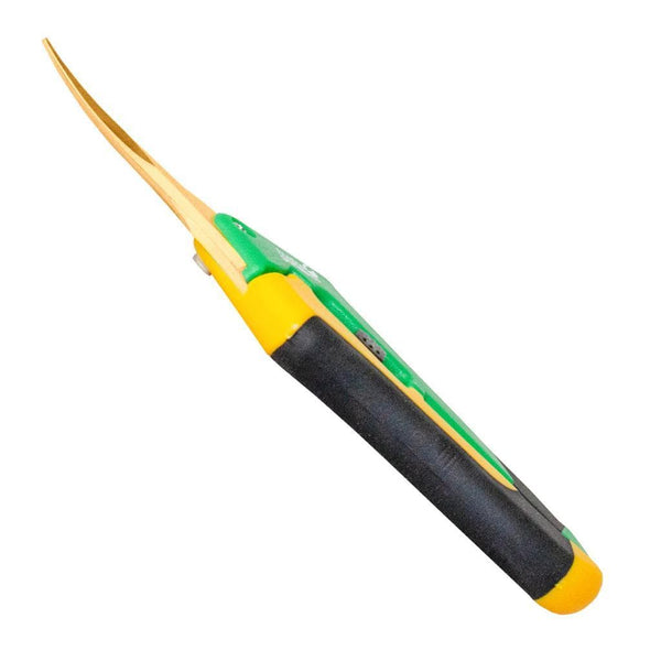 Titanium Coated Curved Blade Precision Pruners - Homegro Depot